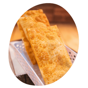 pastéis crepiocas e tapiocas